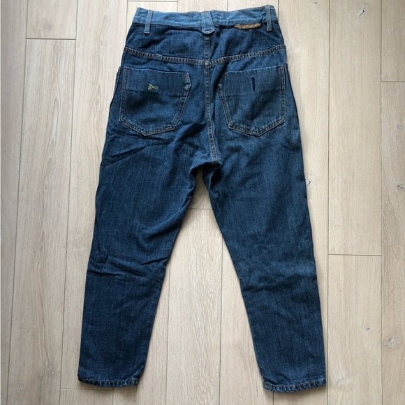 Super Hakka Japanese Brand Bow Detailed Pocket High Rise Jeans Size S - Picture 13 of 13